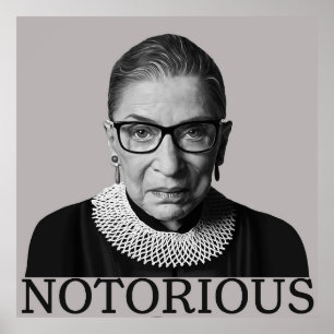 Póster Poster de Ruth Bader Ginsburg