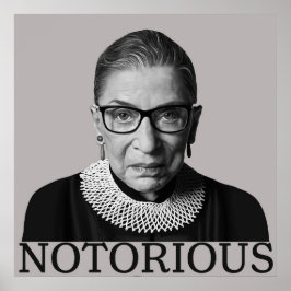 Póster Poster de Ruth Bader Ginsburg