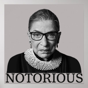 Póster Poster de Ruth Bader Ginsburg