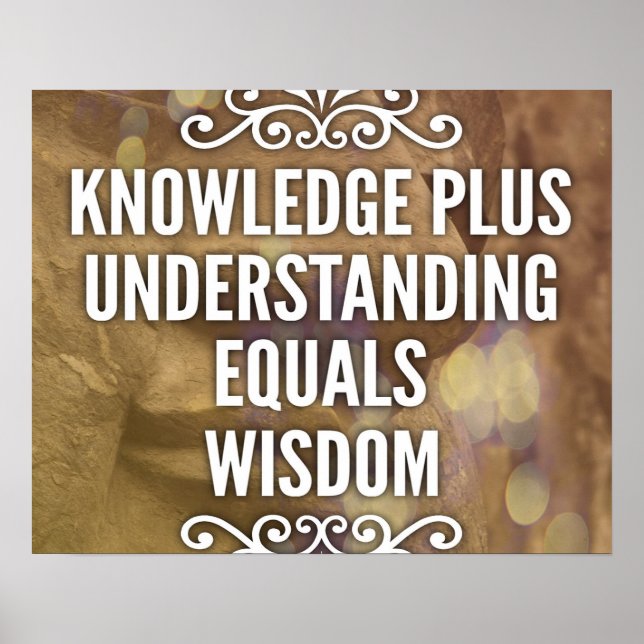 Póster Poster de saberes de Knowledge Plus Understanding (Frente)