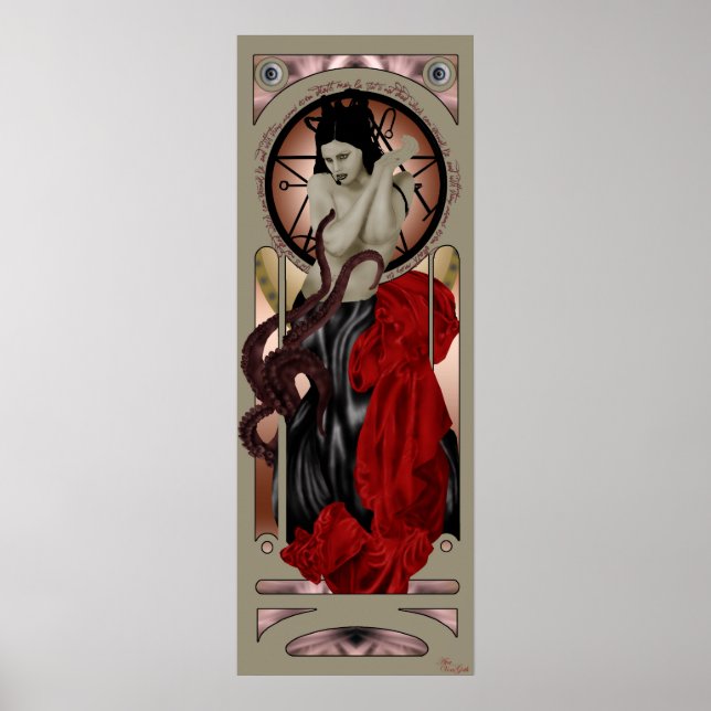 Póster poster de sacerdotes de cthulhu (Frente)