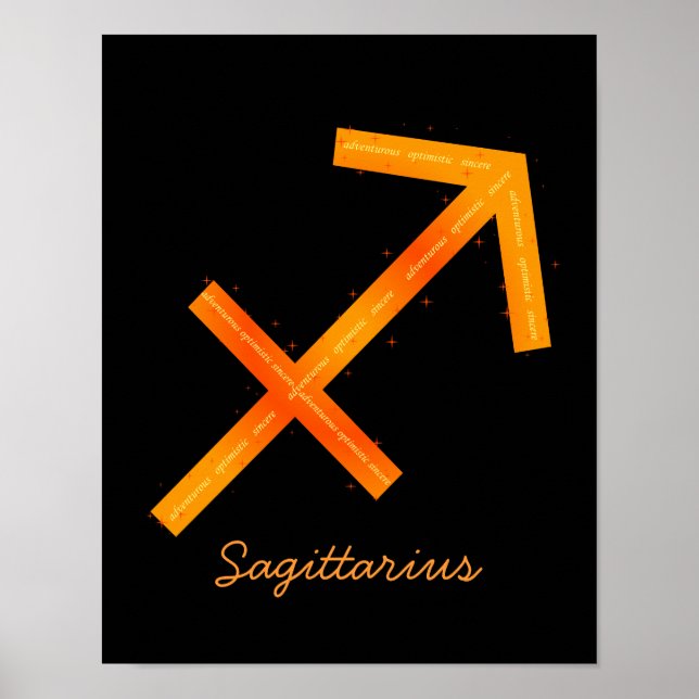 Póster Poster de Sagittarius (Frente)