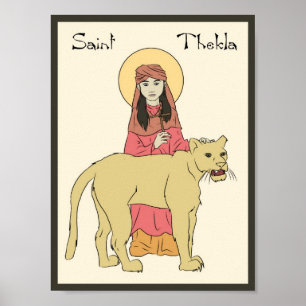 Póster Poster de Saint Thekla