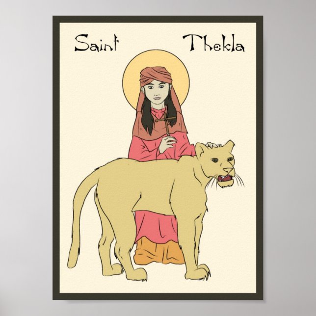 Póster Poster de Saint Thekla (Frente)