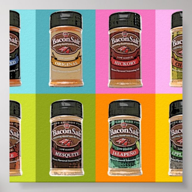 Póster Poster de Sal Bacon (Frente)