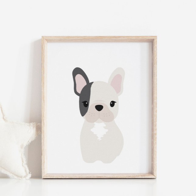 Póster Poster de sala de Bulldoges y guardería de cachorr (Subido por el creador)