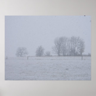 Póster Poster de salida blanca