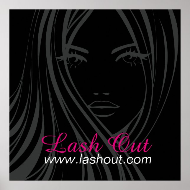 Póster Poster de Salón de Belleza (Frente)