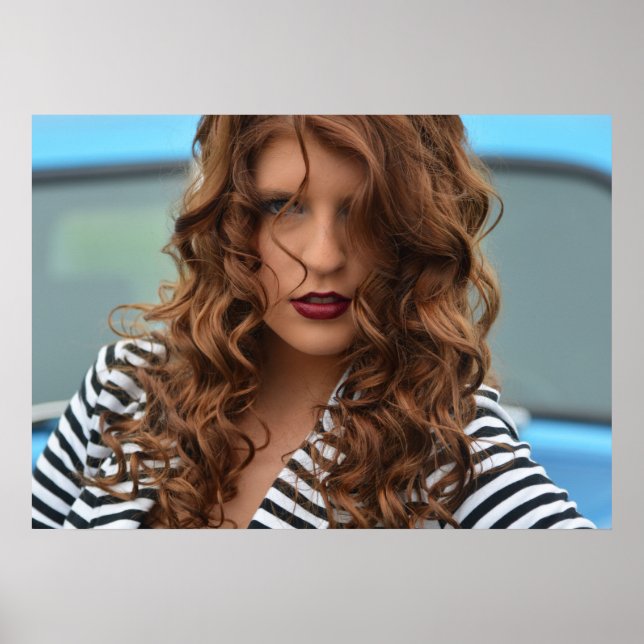 Póster Poster de salón de personalizable (Frente)