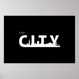 Póster Poster de San Francisco City