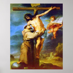 Póster Poster de San Francisco de Asís