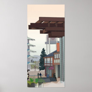 Póster Poster de San Francisco Japantown