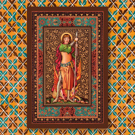 Póster Poster de San Jorge triunfante