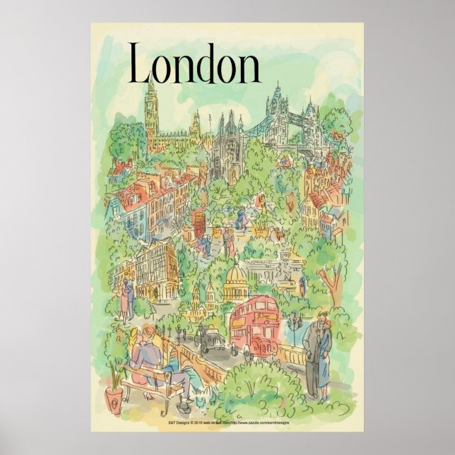 Póster poster de san londres (Frente)
