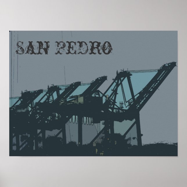 Póster Poster de San Pedro Cranes (Frente)