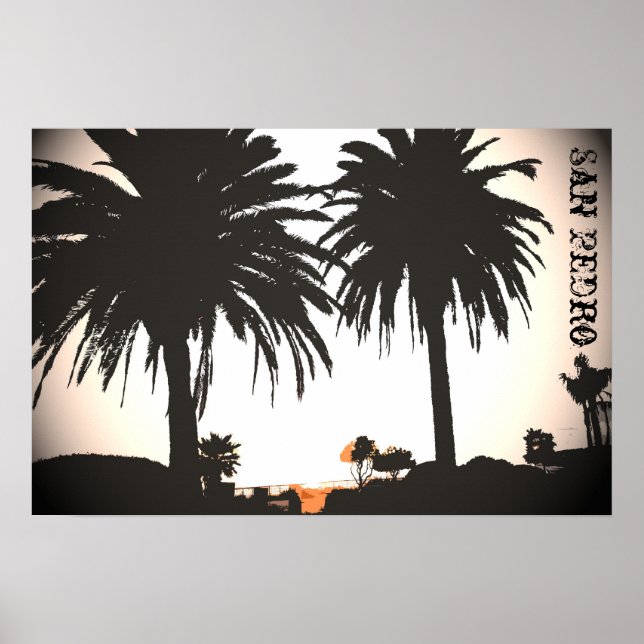 Póster Poster de San Pedro Royal Palms (Frente)