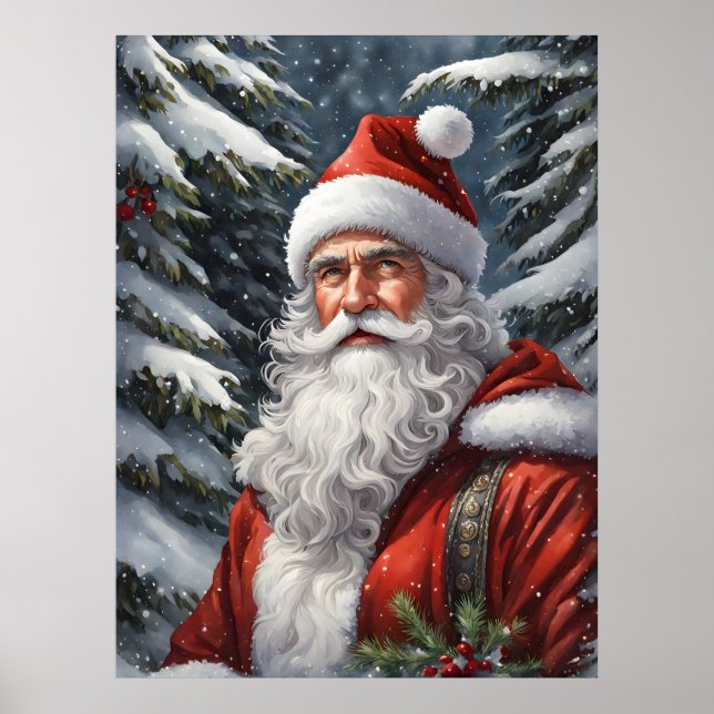 Póster Poster de Santa Claus (Frente)