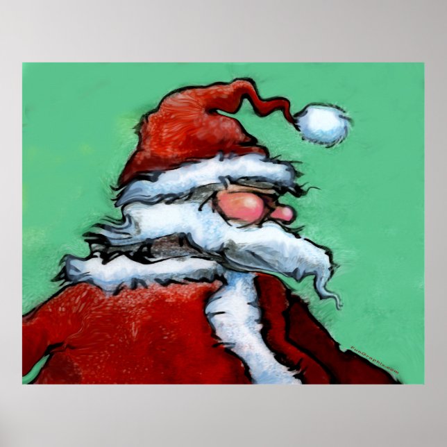 Póster Poster de Santa Claus (Frente)