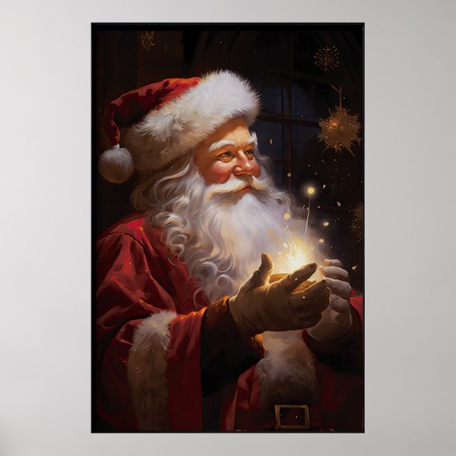 Póster Poster de Santa Claus (Frente)
