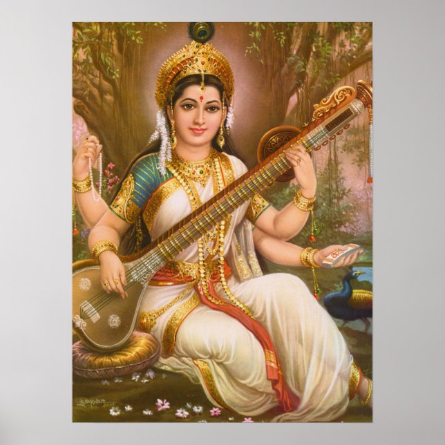 Póster Poster de Saraswati (Frente)
