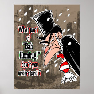 Póster Poster de Scrooge (grande)
