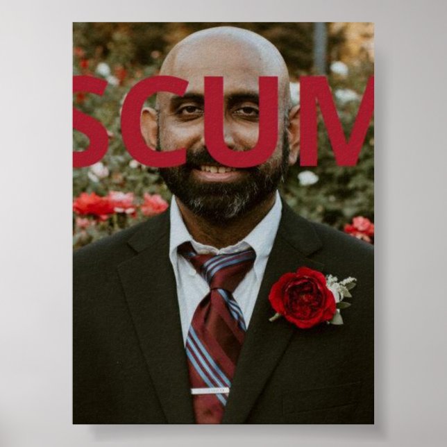 Póster Poster de Scumbag indio (Frente)