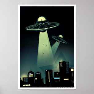 Póster Poster de secuestro de Alien