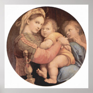 Póster Poster de Sedia del della de Madonna