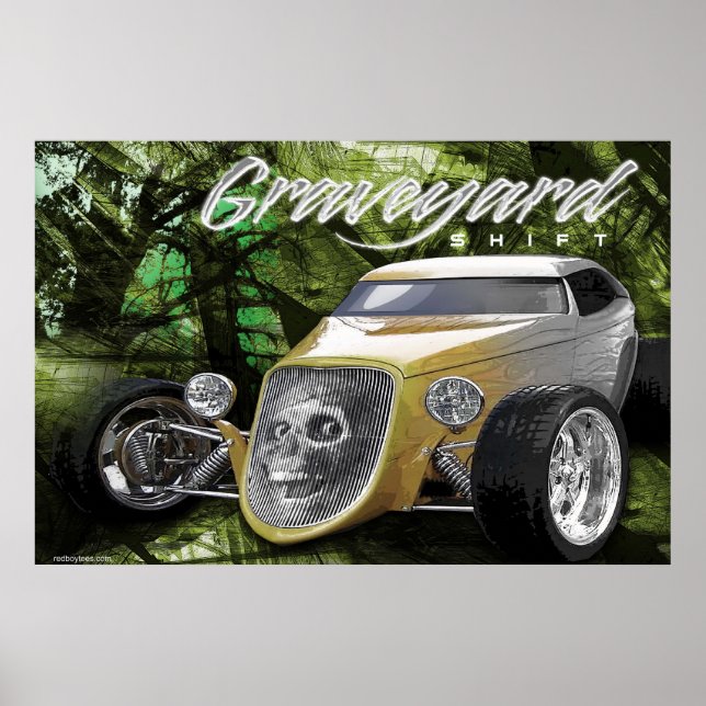 Póster Poster de selección de patio de graves (Frente)