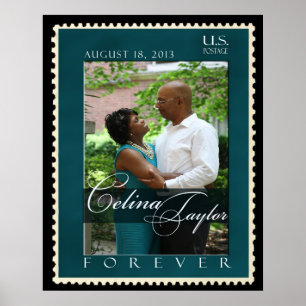 Póster poster de sellos