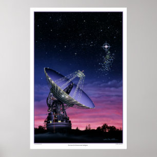 Póster Poster de SETI