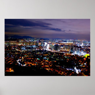 Póster Poster de Seúl Corea