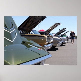 Póster Poster de Show de Coche Clásico