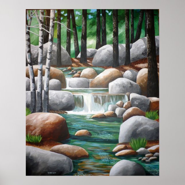 Póster Poster de Sierra Stream (Frente)