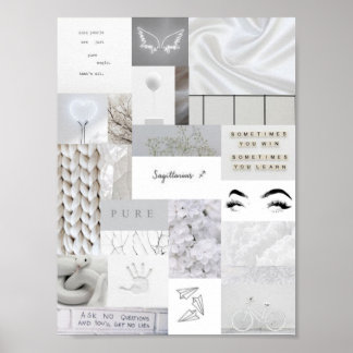 Póster poster de signos de sagitario zodiaco estético bla