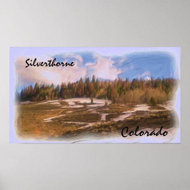 Póster Poster de Silyet Colorado (Frente)