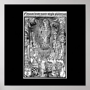 Póster Poster de símbolos cristianos