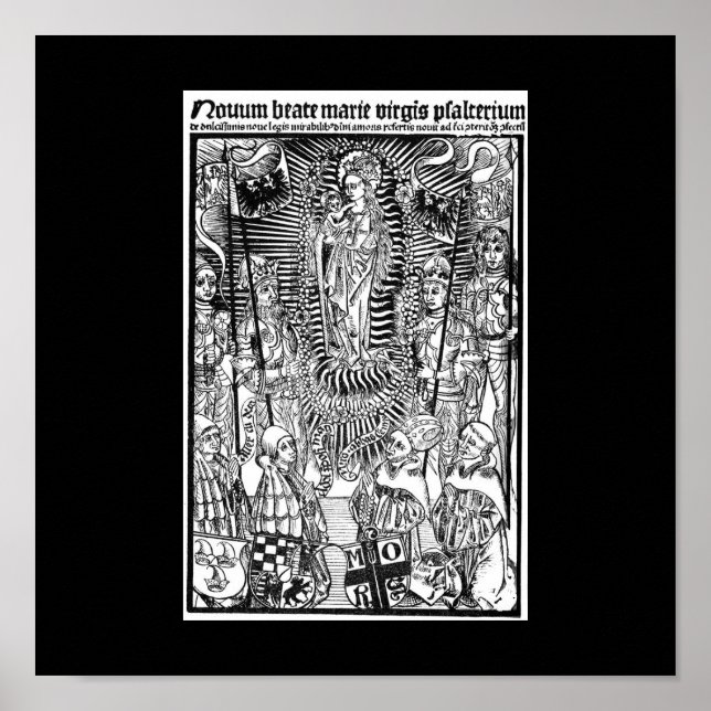 Póster Poster de símbolos cristianos (Frente)