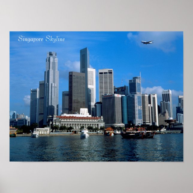 Póster Poster de Singapur (Frente)