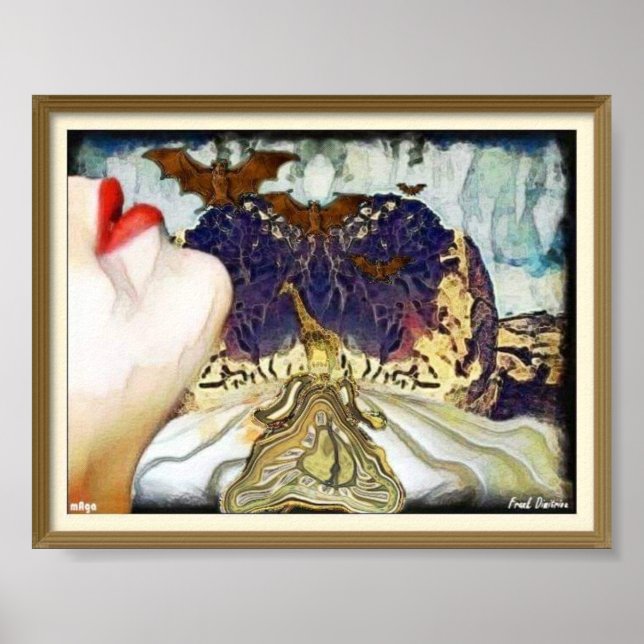 Póster Poster de síntesis surrealista (Frente)