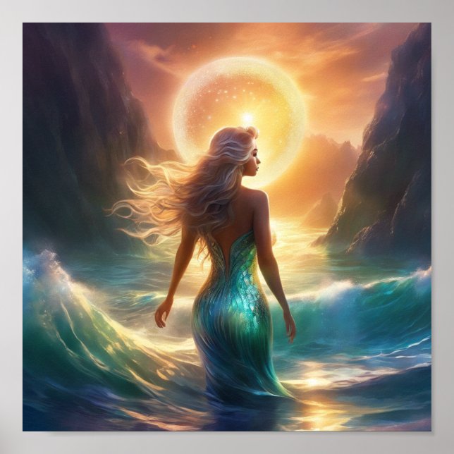 Póster Poster de Sirenas (Frente)
