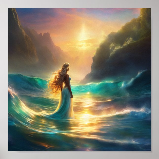 Póster Poster de Sirenas (Frente)