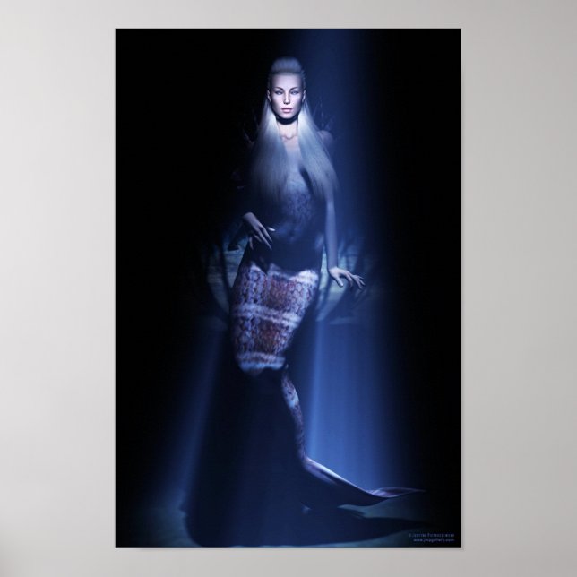 Póster Poster de sirenas de mar profundo (Frente)
