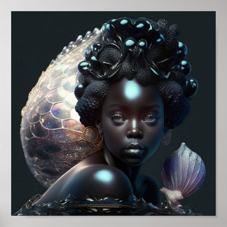 Póster poster de 'Sirenita negra 3'