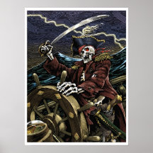 Poster de Skeleton Pirate