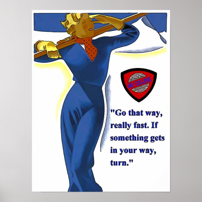 Póster Poster de Ski College (Frente)