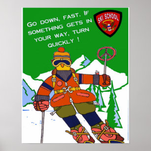 Póster Poster de Ski School