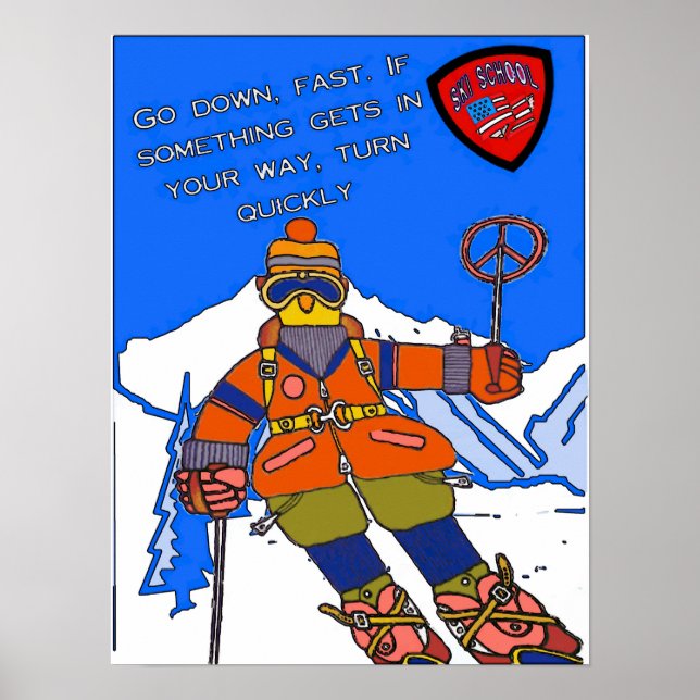 Póster Poster de Ski School (Frente)