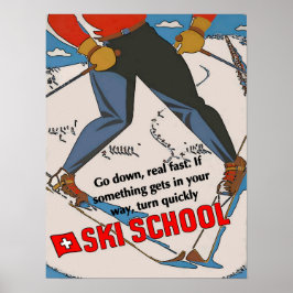 Póster Poster de Ski School