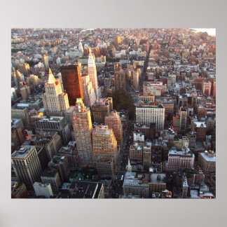 PÓSTER POSTER DE SKYLINE DE NUEVA YORK"
